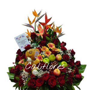 Frutero con peluche 07