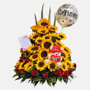 Canasta de Alegría "Sol y Amor" para Celebración