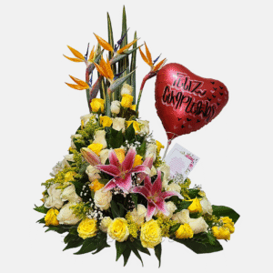 Arreglo de Cumpleaños Tropical